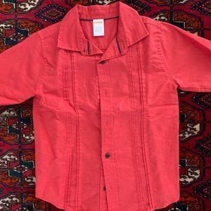 Short-sleeve button down shirt